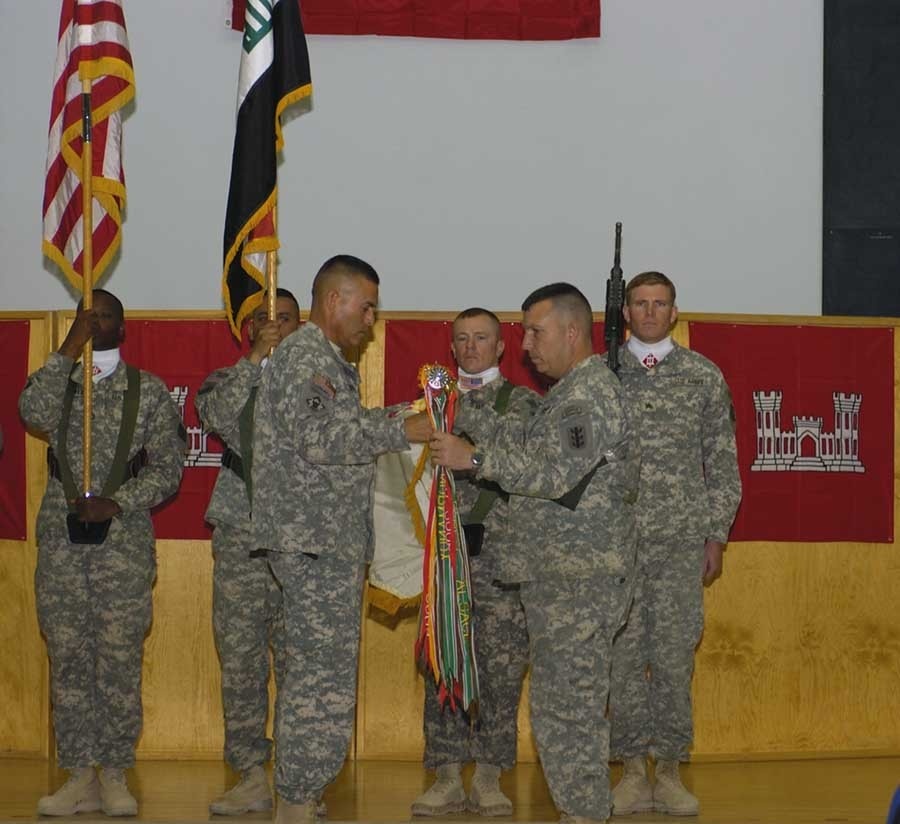 130th Engineer Brigade assumes responsibility for Engineering Operations in Multi-National Division – North