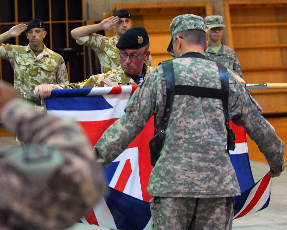 End of mission for a coalition partner