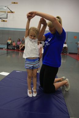 Children 'tumble' into youth sports