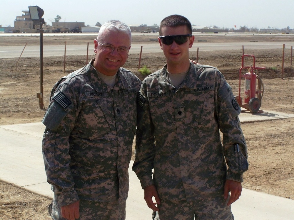 Father and son Colorado National Guard Soldiers serve in Iraq