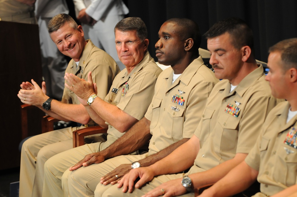 Sailors of the Year receive promotion