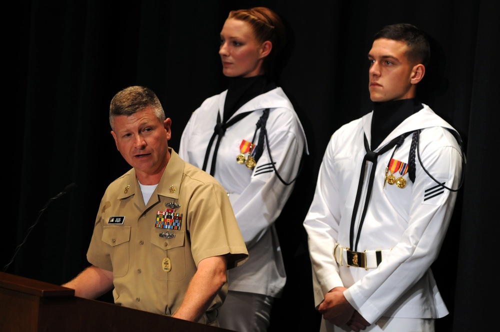 Sailors of the Year receive promotion