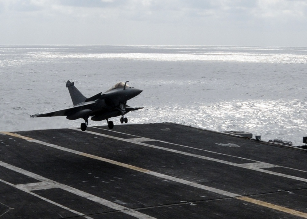 On USS Dwight D. Eisenhower's Flight Deck