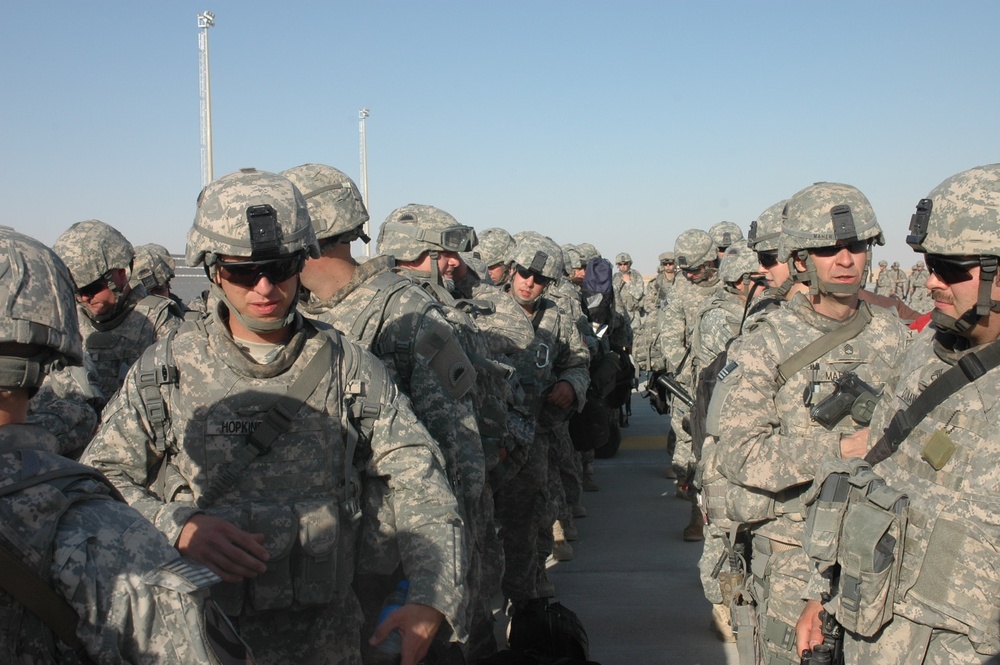 41st Arrives in Iraq