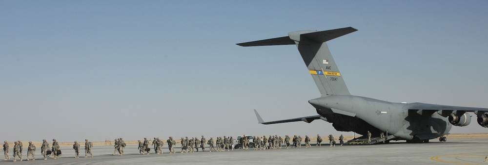 41st Arrives in Iraq