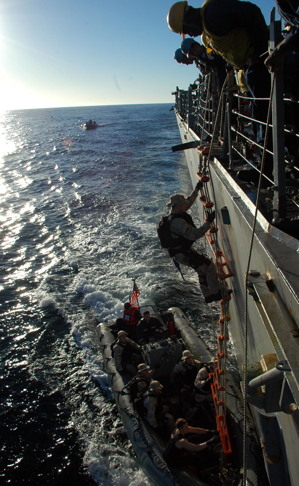 USS Arleigh Burke cooperative at-sea exercises