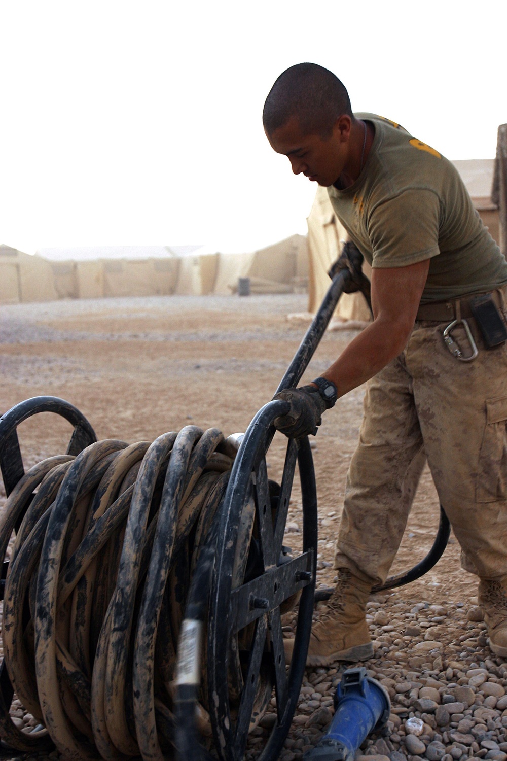 Utilities Marines adapt, overcome to bring power to RCT-3