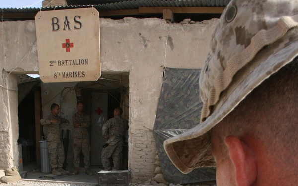 Marine Depicts 'Art of War'