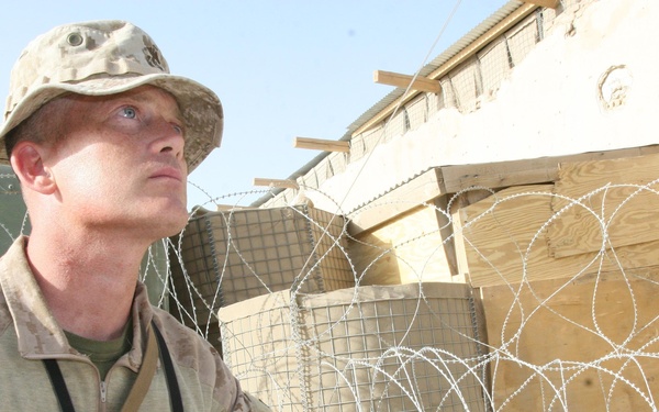 Marine Depicts 'Art of War'