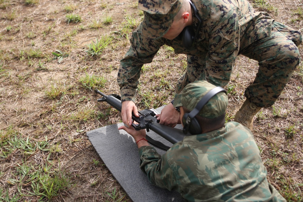 Partner Nation Marines Hone Rifle Marksmanship Skills at Southern Exchange 2009