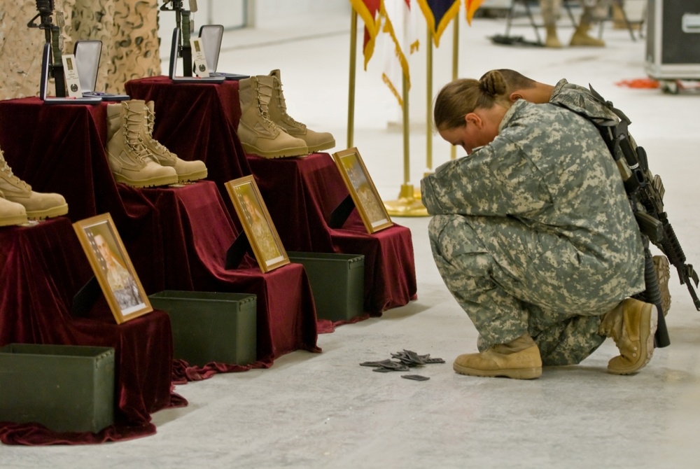 Contingency Operating Base Basra honors fallen heroes