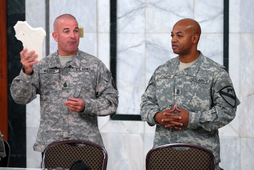 Soldiers step into non-commissioned officer world