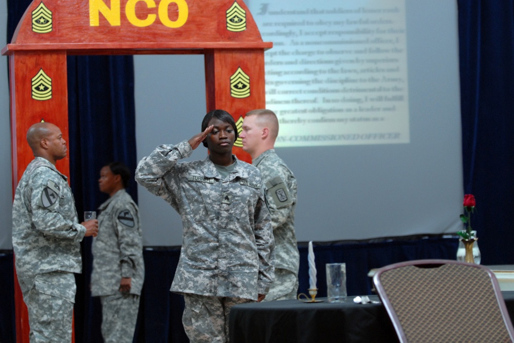 Soldiers step into non-commissioned officer world