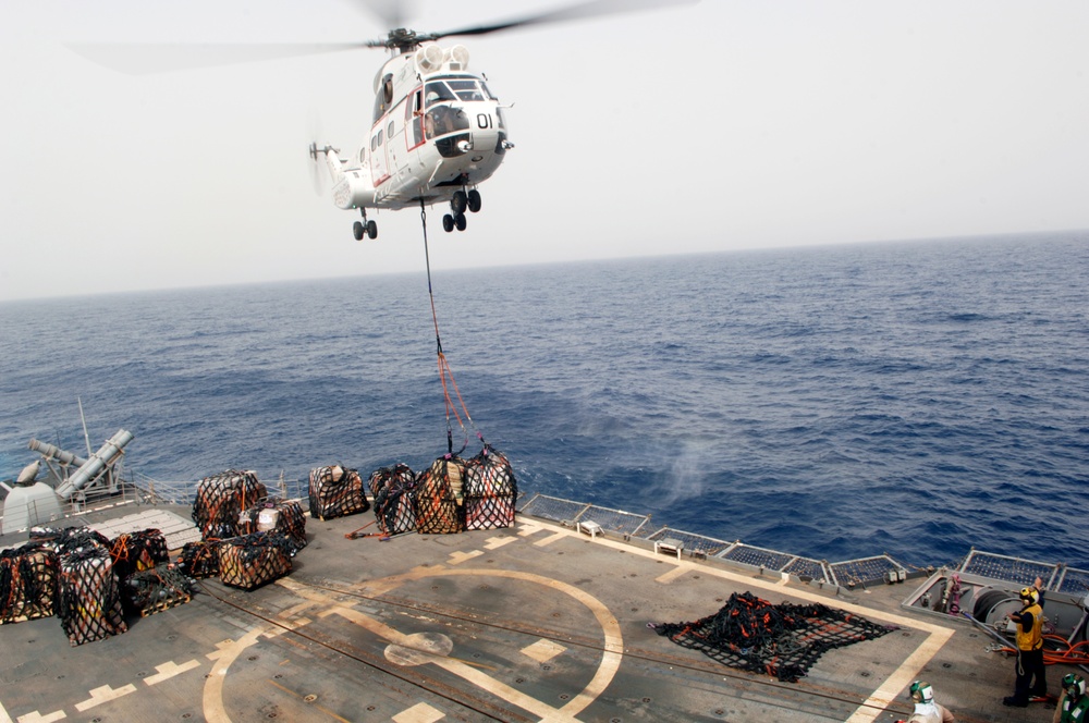 USS Anzio in the Gulf of Aden