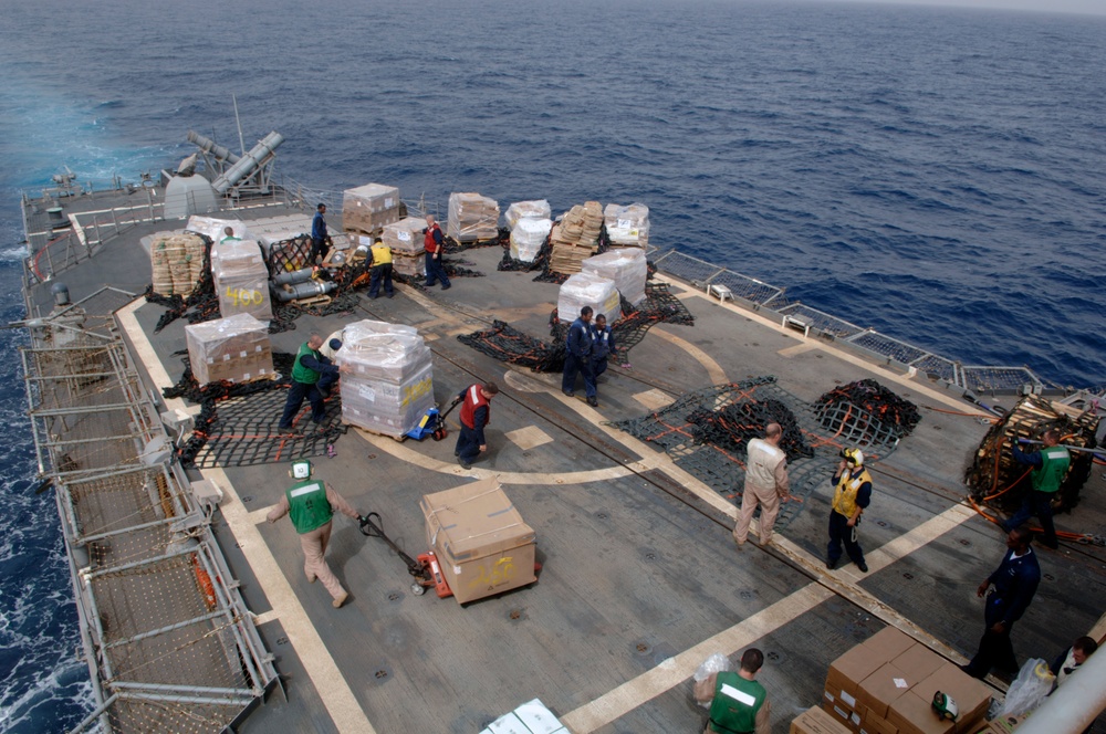 USS Anzio in the Gulf of Aden