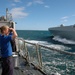SAS Amatola in the Indian Ocean