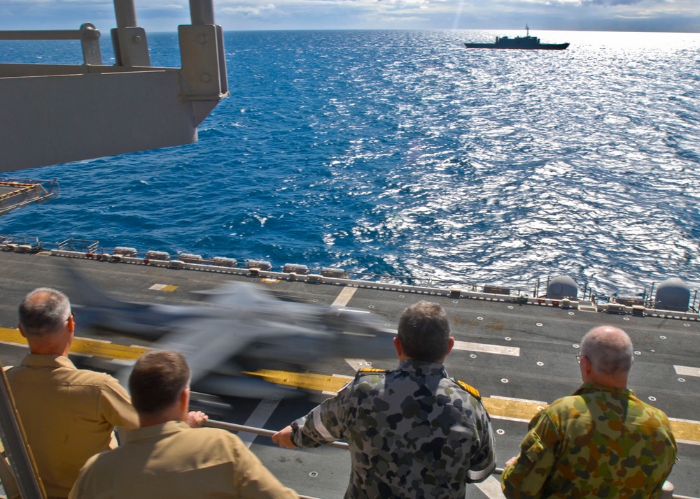 Watching during Talisman Saber 2009