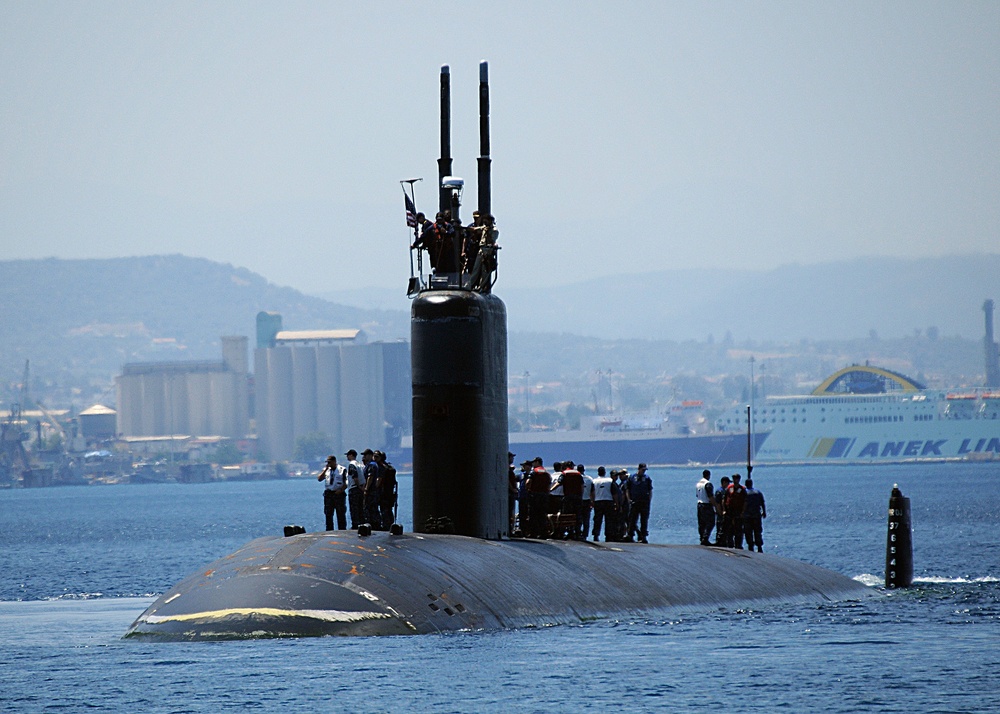 USS Scranton in Crete