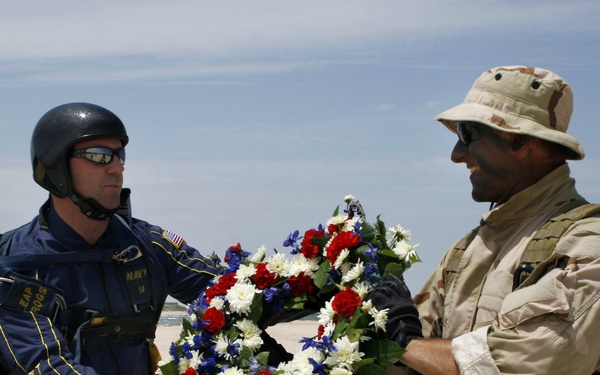 Navy SEAL Wreath for Reunion