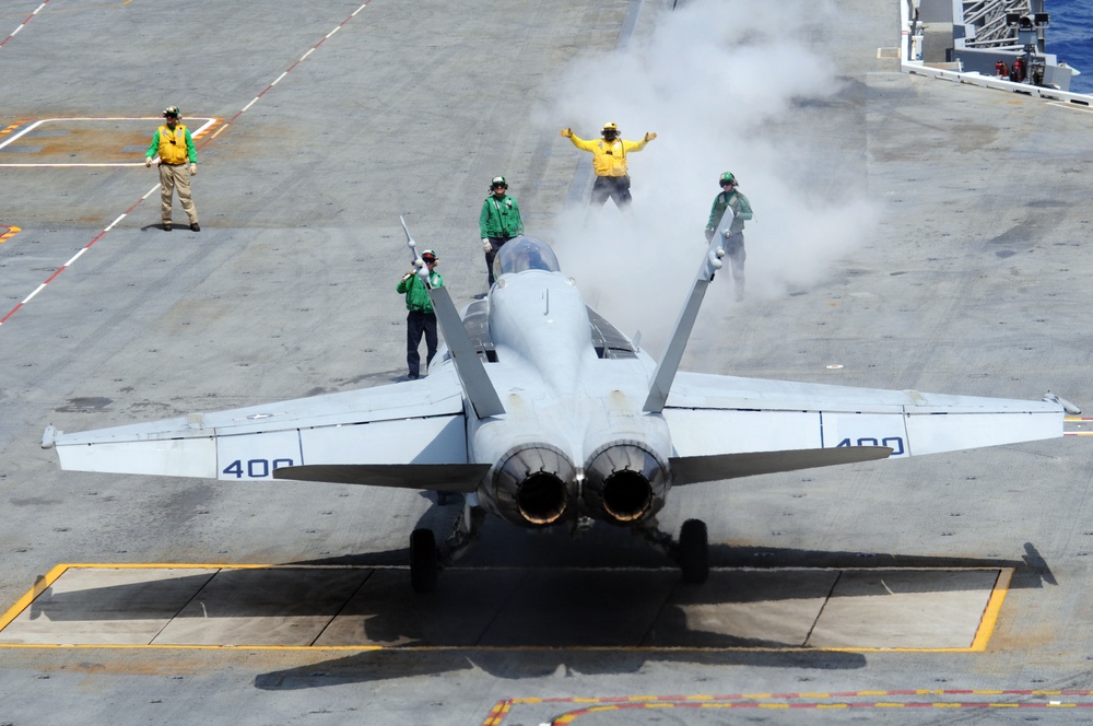 USS Carl Vinson Action