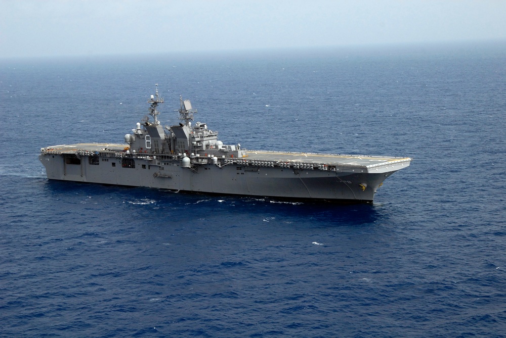 USS Makin Island action