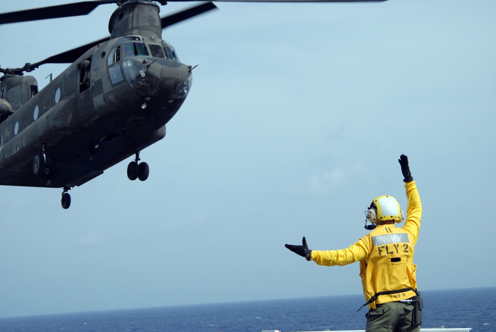 USS Makin Island action