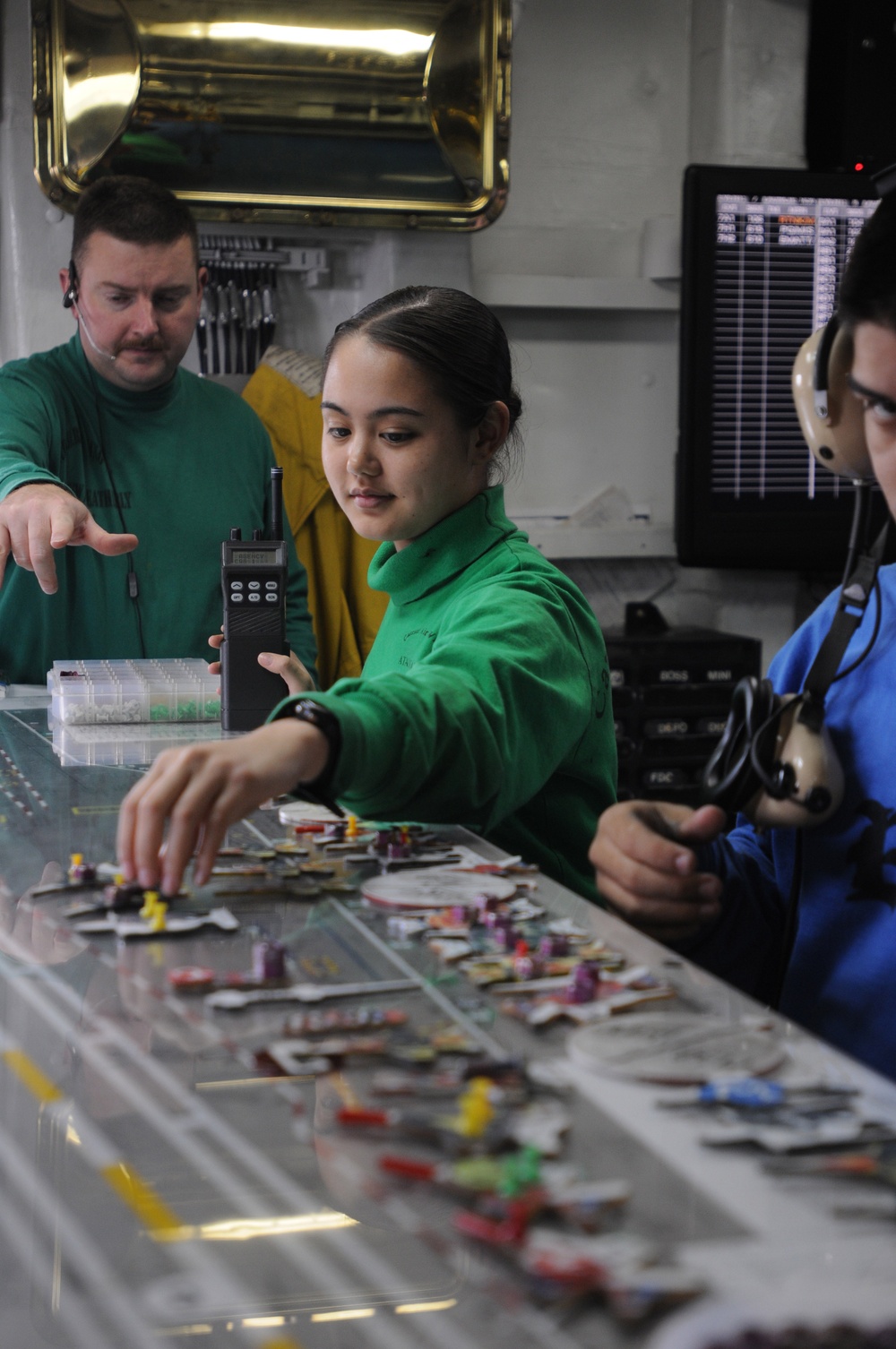 Flight operations aboard USS Ronald Reagan