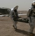 Marines and civilians train for plane crashes in western Iraq