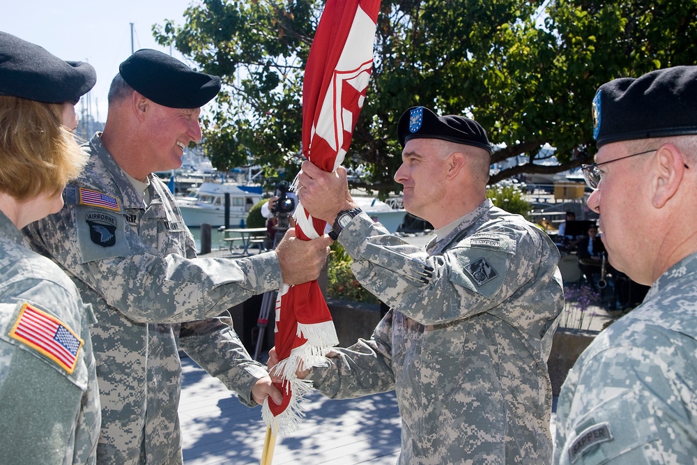 Donahue Takes Command of South Pacific Division