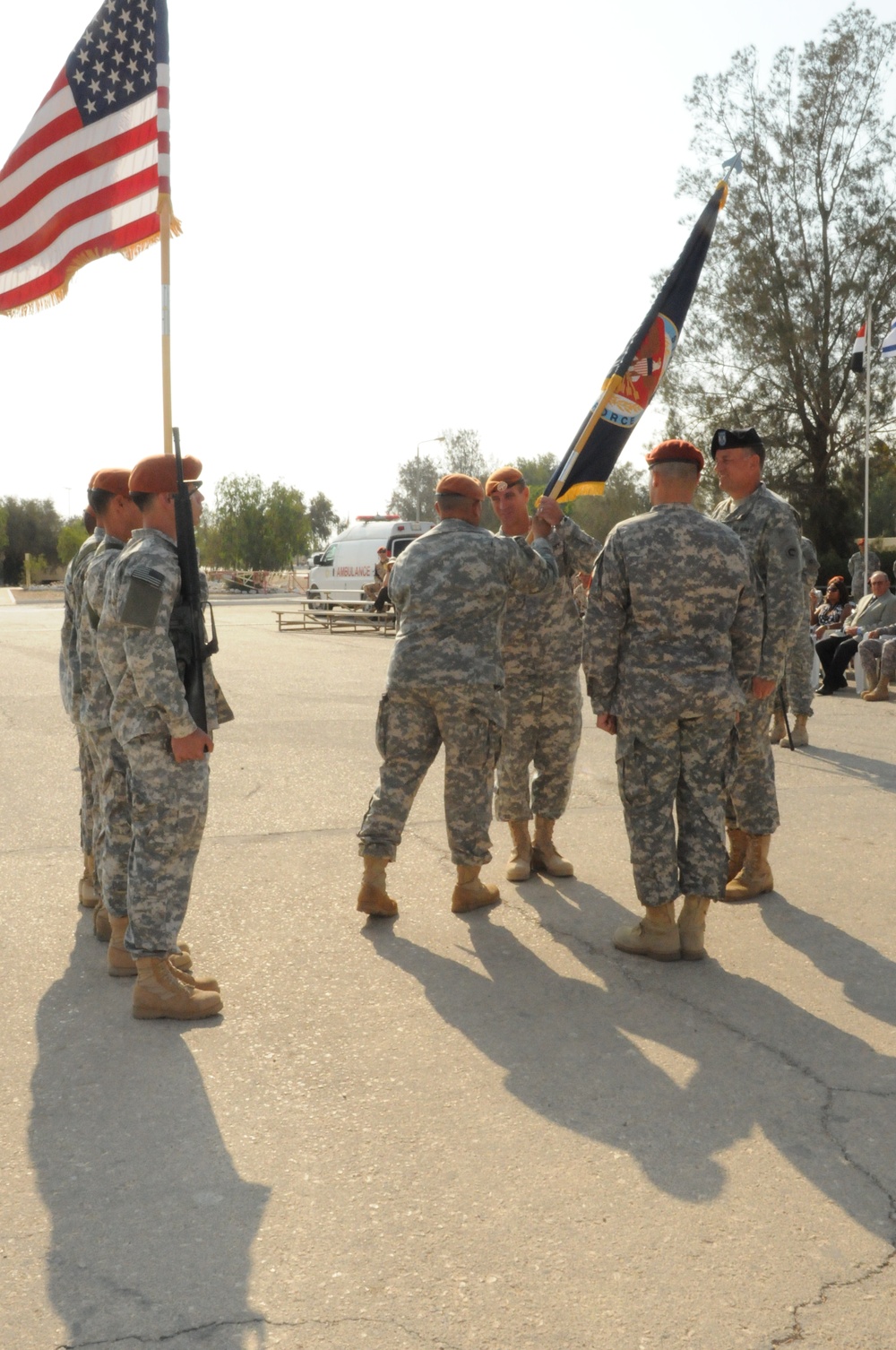 Task Force Sinai change of command