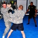 Soldiers learn to clinch