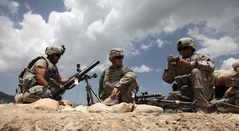 Combat Outpost Zerok Maintains mission readiness, conducts business
