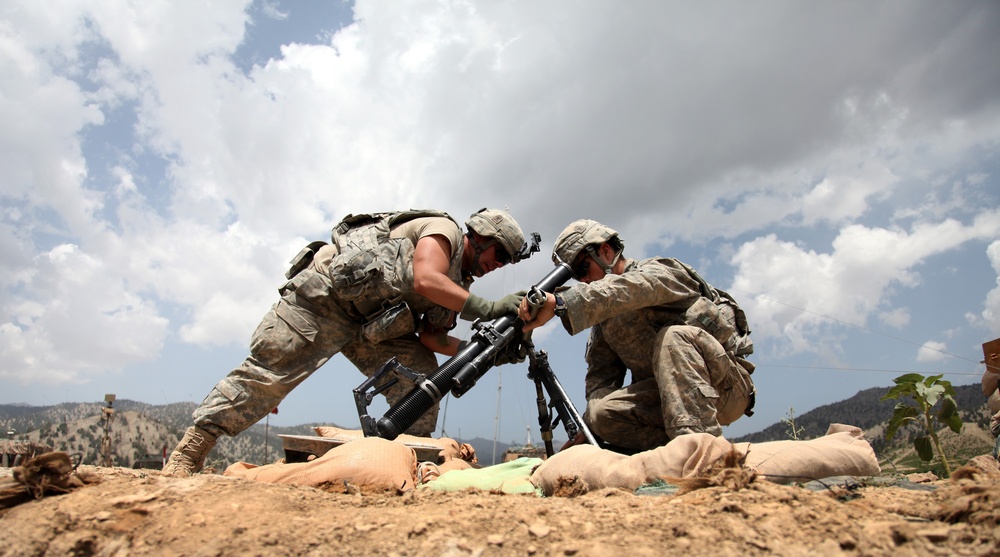Combat Outpost Zerok Maintains mission readiness, conducts business