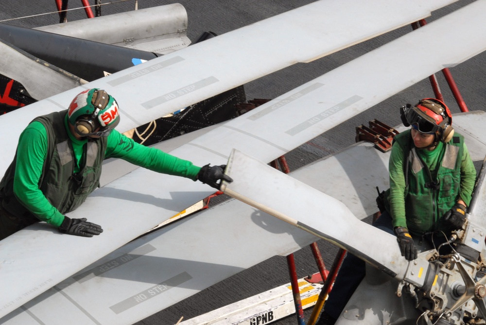 USS Ronald Reagan activity