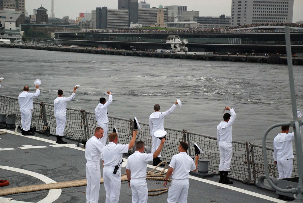 USS John S. McCain in Japan