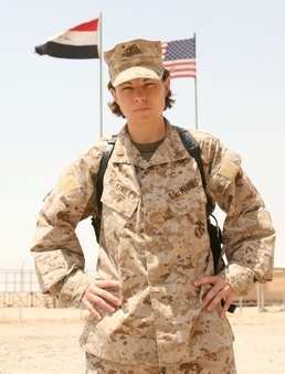 From leading kids in a classroom to leading Marines in Iraq