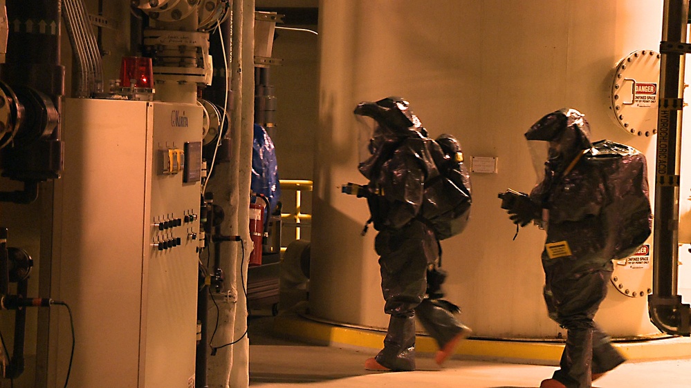 Oregon Army National Guard conducts joint exercise with the Eugene Fire and Police Departments