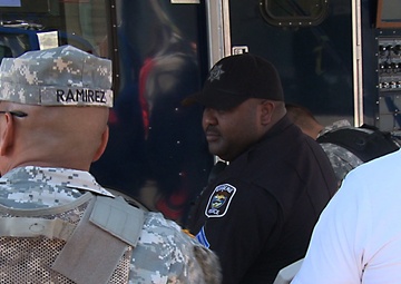 Oregon Army National Guard conducts joint exercise with the Eugene Fire and Police Departments