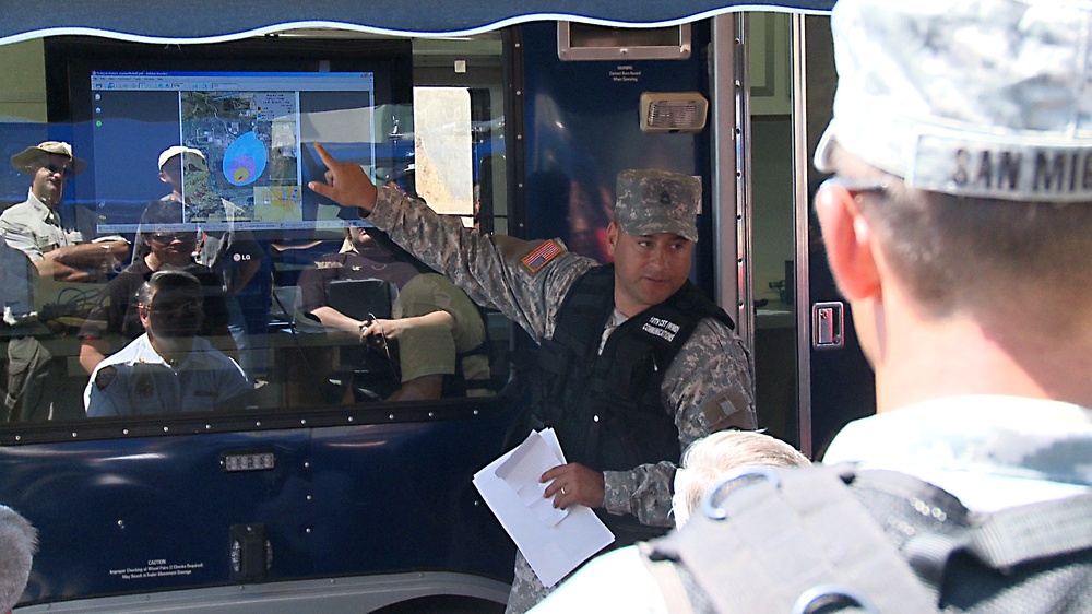 Oregon Army National Guard conducts joint exercise with the Eugene Fire and Police Departments
