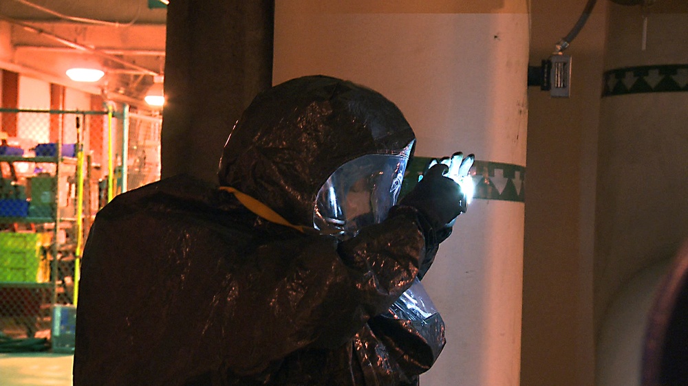 Oregon Army National Guard conducts joint exercise with the Eugene Fire and Police Departments