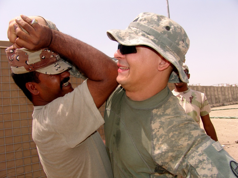 30th Heavy Brigade Combat Team Soldiers train Iraqi partners in Mahmudiyah