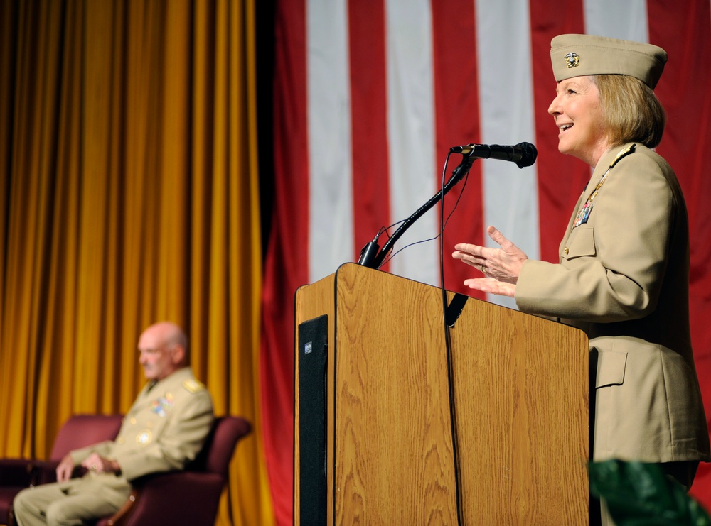 Change of command ceremony