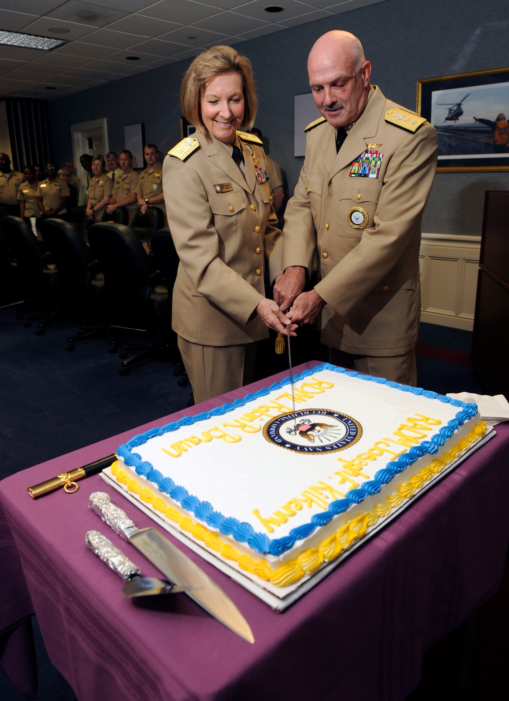 Change of command ceremony