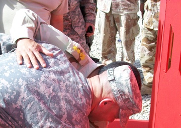 5th Iraqi Army Field Engineer Regiment and Joint Task Force Eagle Soldiers Build Engineering Skills and Partnership During Construction of an Engineer Castle