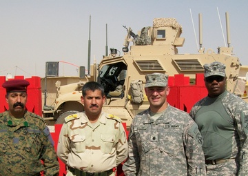 5th Iraqi Army Field Engineer Regiment and Joint Task Force Eagle Soldiers Build Engineering Skills and Partnership During Construction of an Engineer Castle