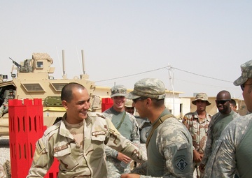 5th Iraqi Army Field Engineer Regiment and Joint Task Force Eagle Soldiers Build Engineering Skills and Partnership During Construction of an Engineer Castle
