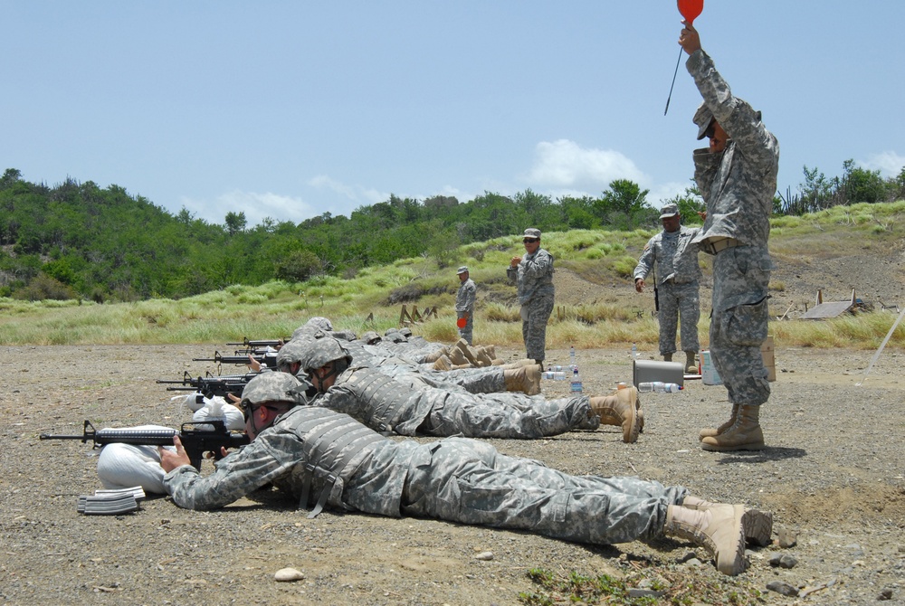Puerto Rico Army National Guard maintains weapons skills
