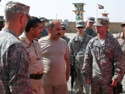 5th Iraqi Army Field Engineer Regiment and Joint Task Force Eagle Soldiers Build Engineering Skills and Partnership During Construction of an Engineer Castle