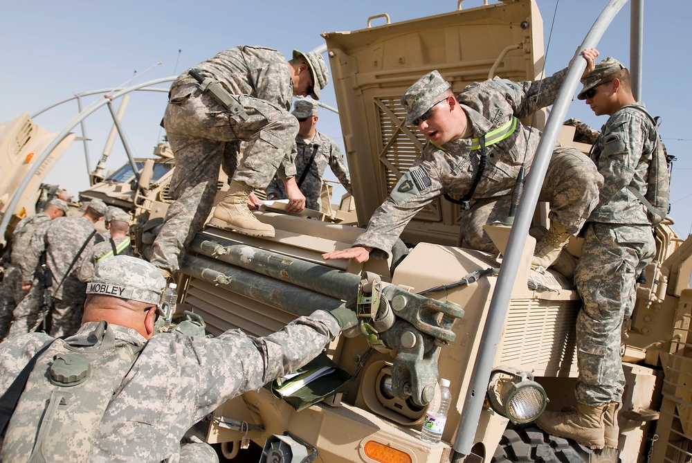 3rd Sustainment Command (Expeditionary) Soldiers in Kuwait, Prepare for Iraq