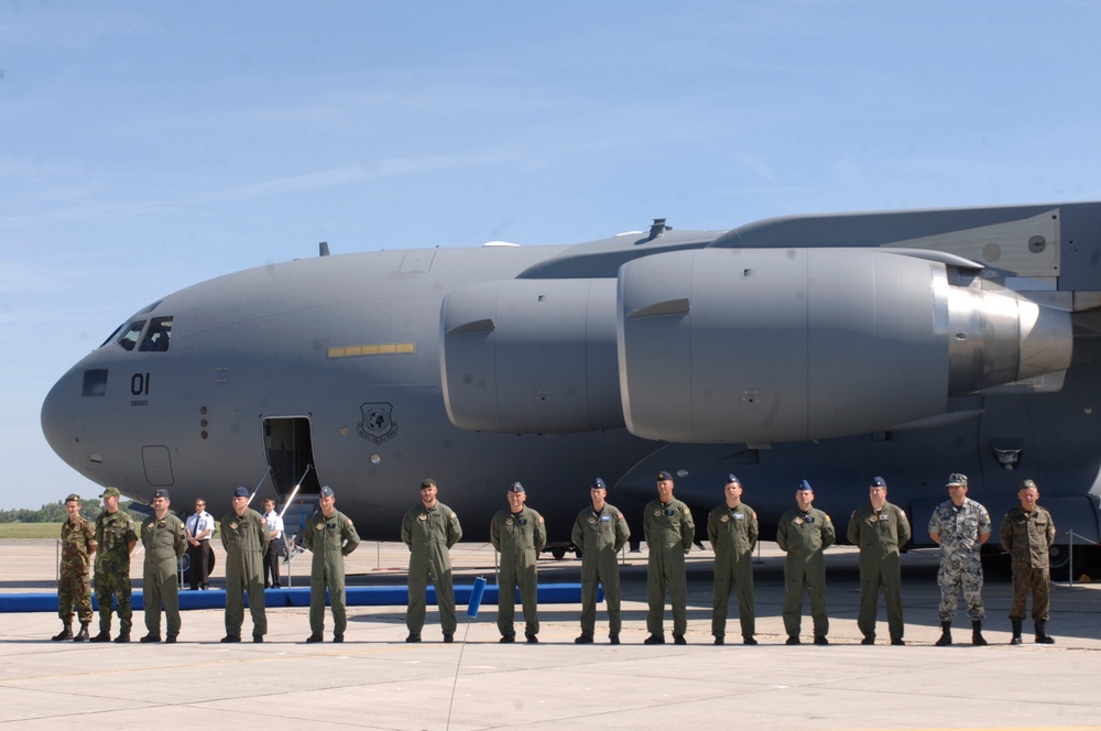 11 European Nations, U.S. Activate Ground-breaking Heavy Airlift Wing:30-year Partnership to Share C-17s in Global Operations
